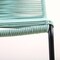 Armen Living Shasta Outdoor Metal and Wasabi Rope Stackable Dining Chair, PK2 LCSHSIWSB - alternate 7